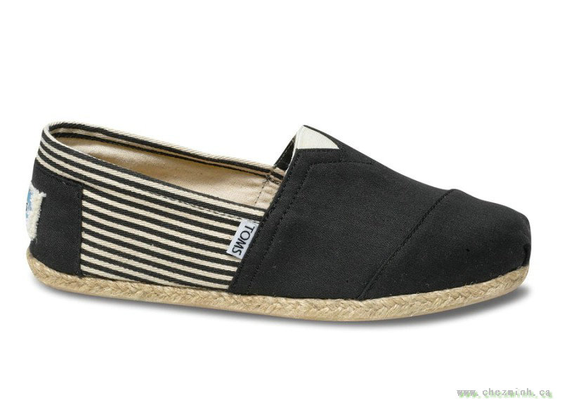 2014 Toms Men University Rope Sole Flax Black sale