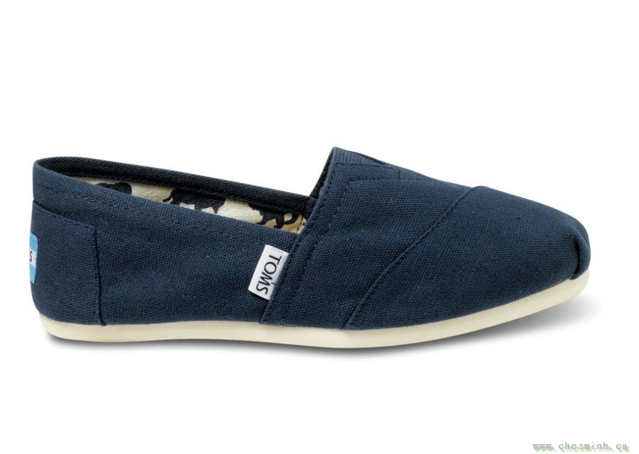 2014 Toms Navy Canvas Men Classics sale