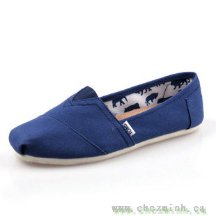 2014 Toms Navy Canvas Kids Classics sale