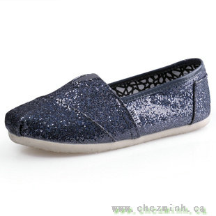 2014 Toms Navy Kids Glitters sale